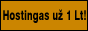 Hostingas u? 1 Lt! - interneto serveris, puslapio talpinimas internete, internetiniai puslapiai